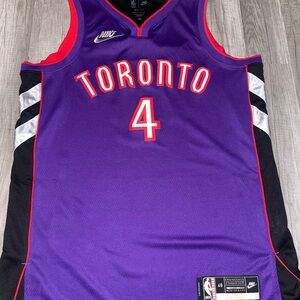 Nike Purple and Red Toronto Jersey